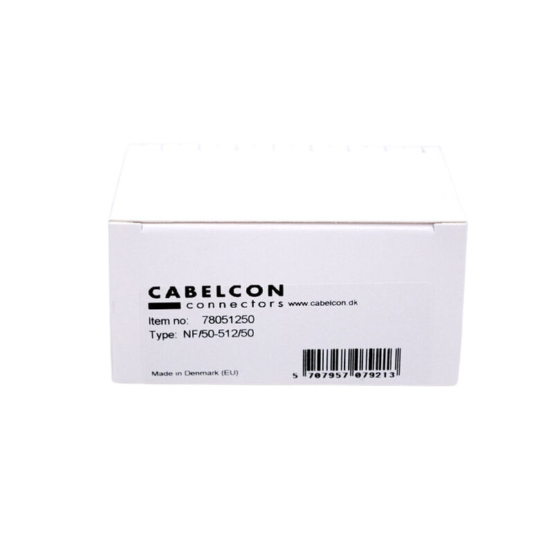 cabelcon Kontaktdon n-female connector rfa 1/2