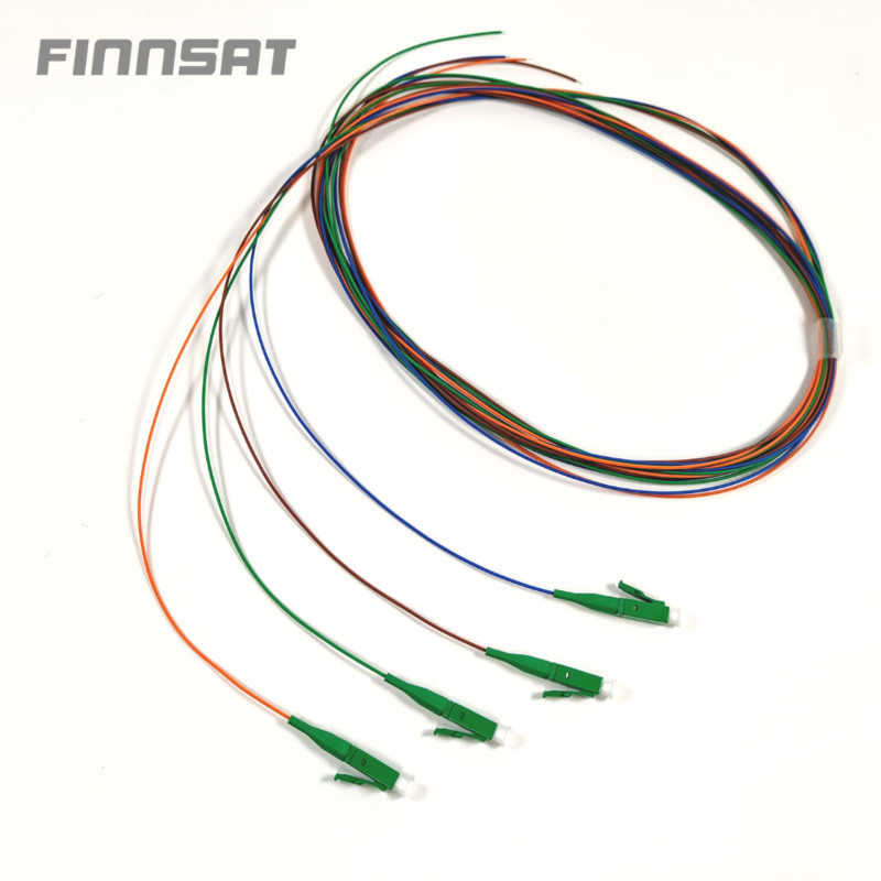 finnsat Pig tail (fibre) lc/apc sm 4 color, g.657.a1 2m
