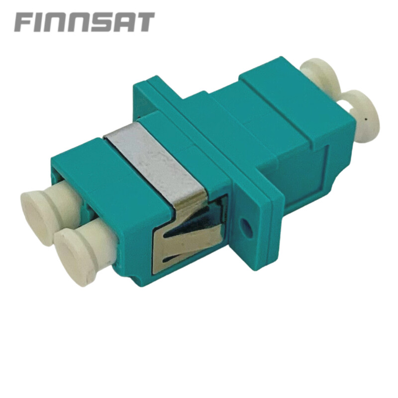 finnsat Adapter om3 lc/lc duplex aqua