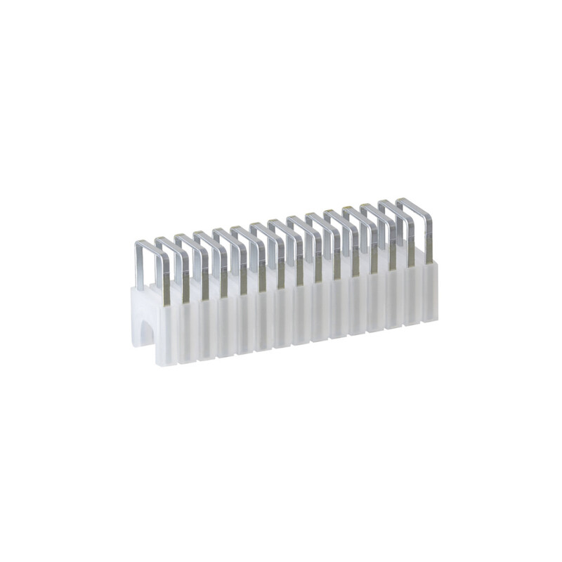 finnsat Krampa och spik plastic 6x8mm/17mm 300pcs