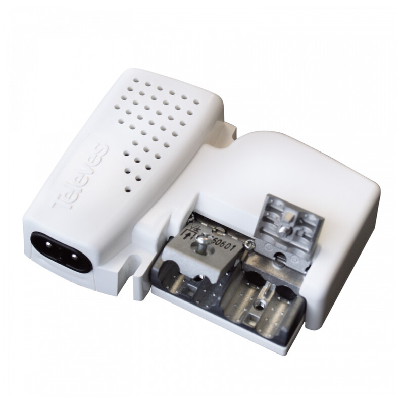 televes Amplifier for apartment tv/sat+dc 12v 15/23 db