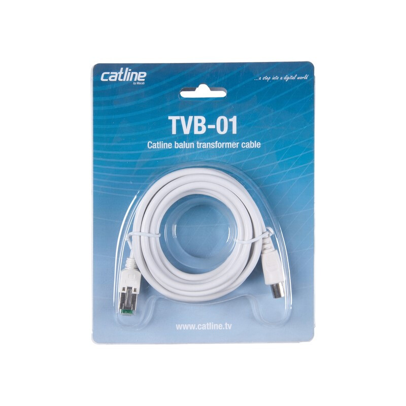 macab Anslutningskabel tv-cable rj45-iec 2m