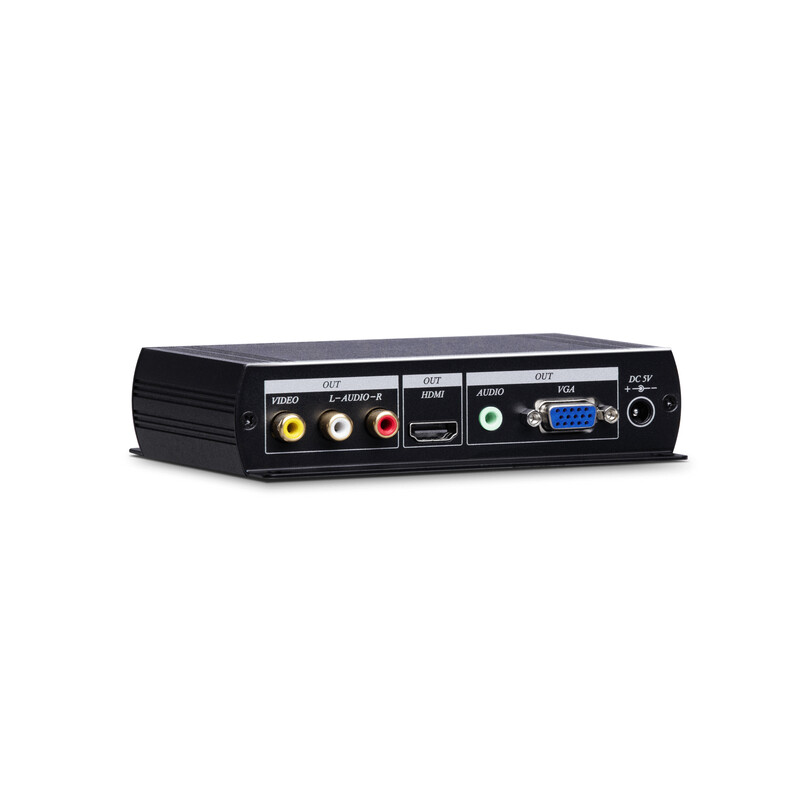 sc&t Av-equipment cvbs hdmi/vga converter