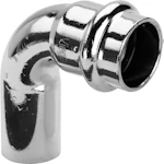 PRESS BEND 90 F/M Cu 12 CHROME VIEGA