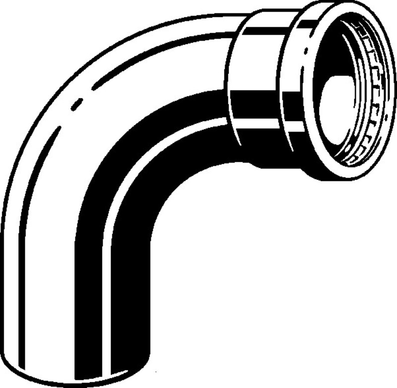 viega Press böj  90 i/u zn 108 viega