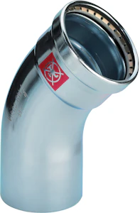 viega Press böj 45 i/u zn 88,9 viega