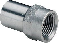 PRESS PLUG WITH FT SS 42x1 1/2 VIEGA