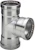viega Press t-rör reducer. rostfritt 76,1x54x76,1 viega