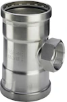 PURISTUS T-YHDE SK HST 76,1x2x76,1 VIEGA