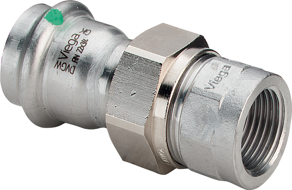 viega Press adapter union ft ss 15x3/4 viega