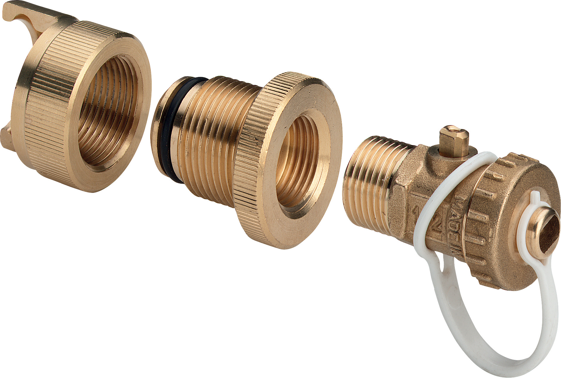 viega Test plug 42 brass / bright 42mm viega