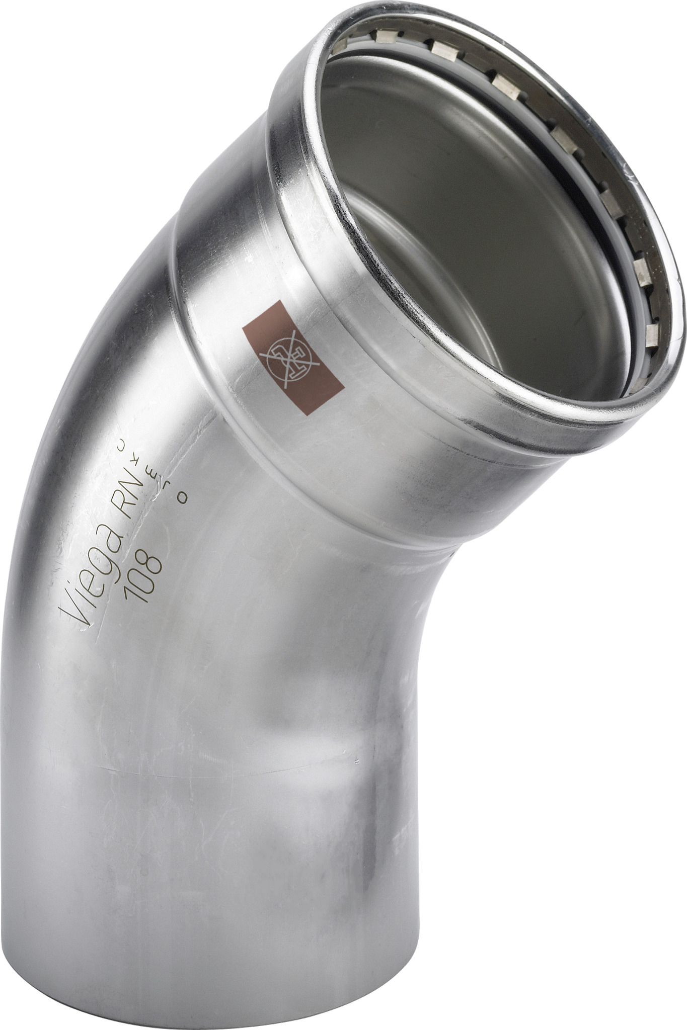 viega Press bend 45 f/m ss 88,9 viega