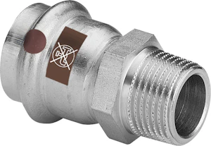 viega Press adapter with mt ss 22x1/2 viega