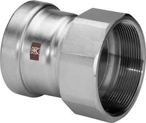 viega Press adapter with ft ss 88,9x3 viega