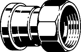 viega Press adapter with ft ss 88,9x3 viega