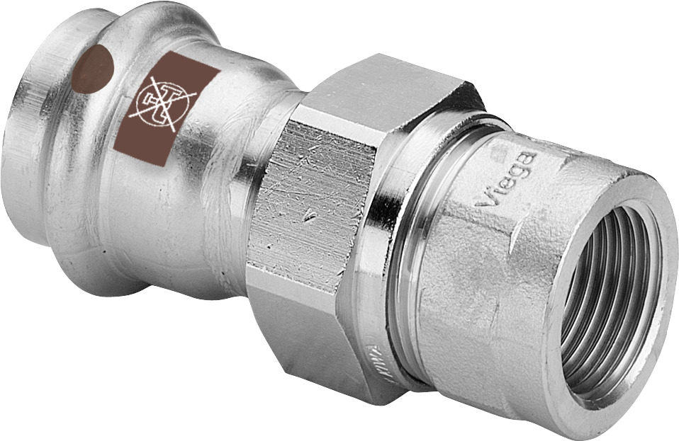 viega Press adapter union ft ss 22x3/4 viega