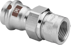 PRESS ADAPTER UNION FT SS 22x3/4 VIEGA