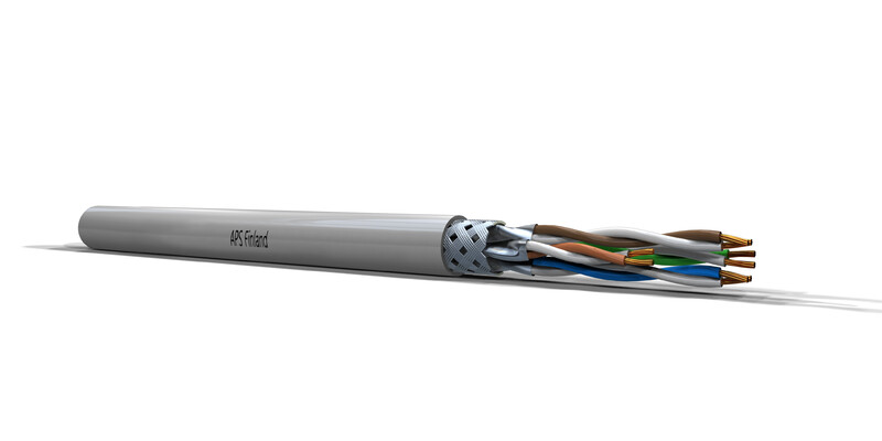 NETWORK CABLE-CAT6A APS CAT6A S/FTP 4P LSZH K500