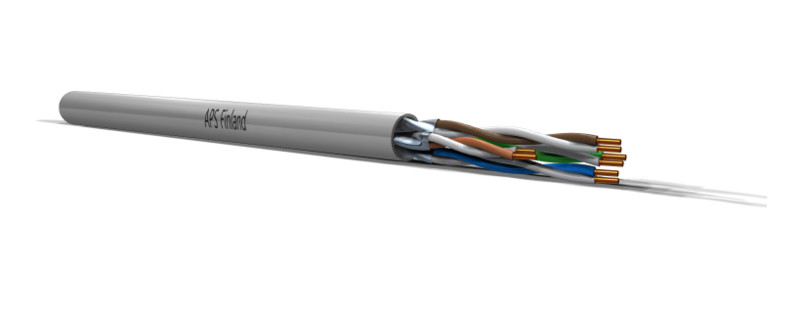 NETWORK CABLE-CAT6A CAT6A U/FTP 4P LSZH DCA K500