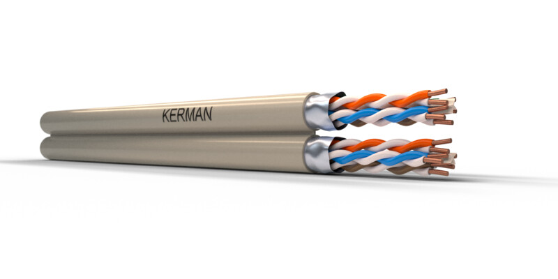 NETWORK CABLE-CAT6A CAT6A F/UTP 2X4P DCA K500