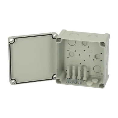 fibox Asennuskotelo abs tempo fibox tam131308 130x130x75 metrinen