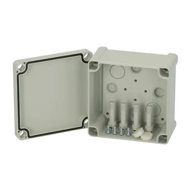fibox Asennuskotelo abs tempo fibox ta111107 110x110x65 harmaa