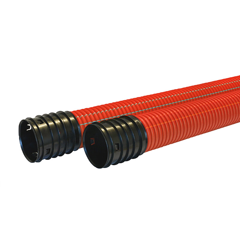 TEL TUPLA PUNAINEN PIPELIFE 110x95 B 6m TIIVISTEELLÄ