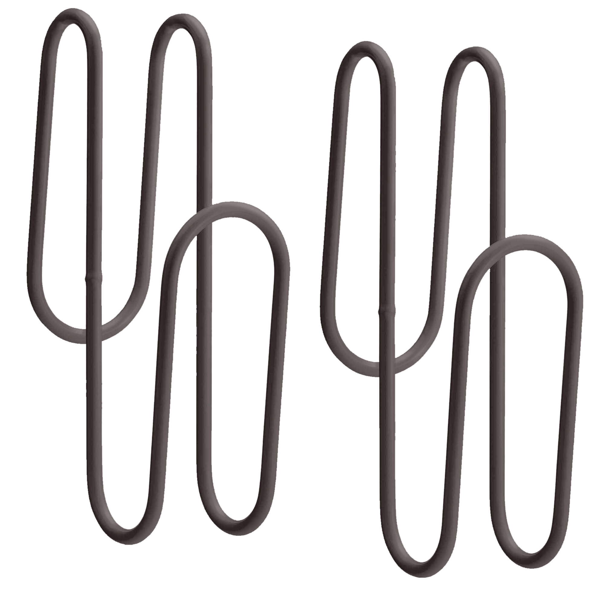rej design Towel rail accessories rej hooks brown
