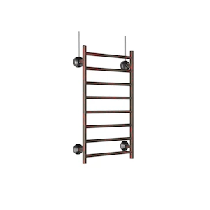 rej design Handdukstork vattenvärmd rej tango bth 40788 uppe brun