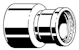 viega Press reducering u/i zn 108x64 viega