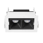 DOWNLIGHT DOMINO 2X 6W/940 370LM 55D DALI