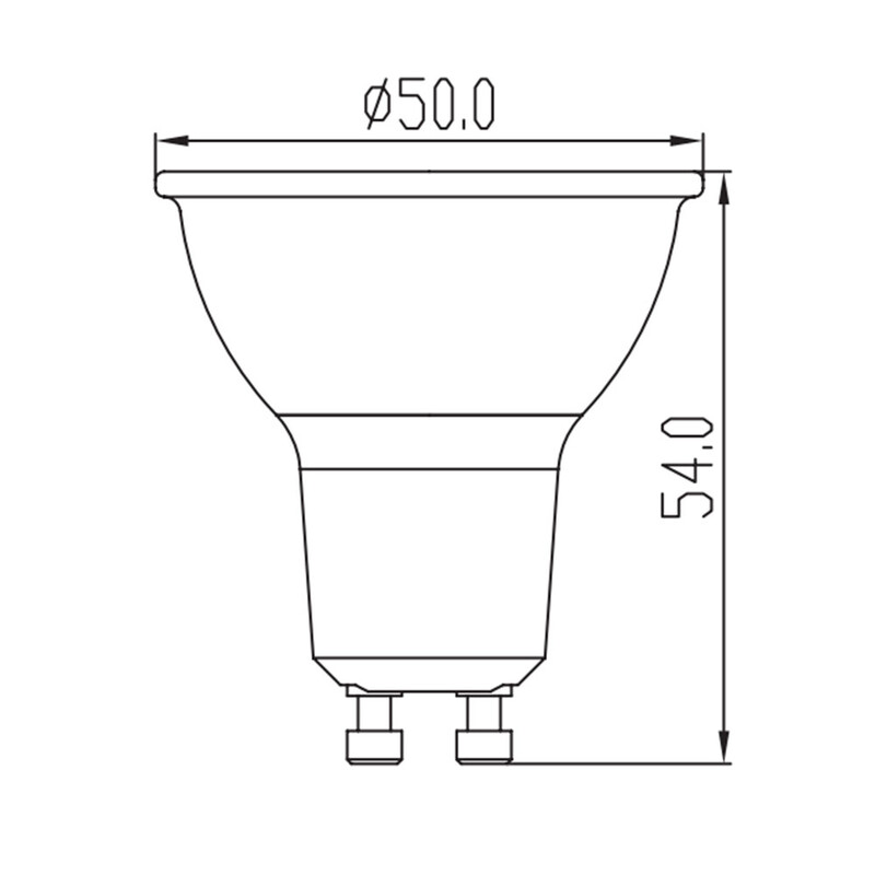 sylvania Kohdelamppu refled superia es50 36d gu10 965 475lm dim
