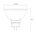 sylvania Kohdelamppu refled superia mr16 4,3w gu5.3 827 345lm dim