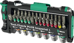 TYÖKALULAJITELMA WERA TOOL-CHECK PLUS IMPERIAL 1