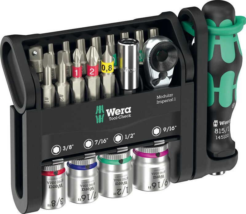 TYÖKALULAJITELMA WERA TOOL-CHECK MODULAR IMPERIAL 1