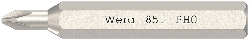 SKRUVNINGSSPETS WERA 851/0 MICRO BITS PH0