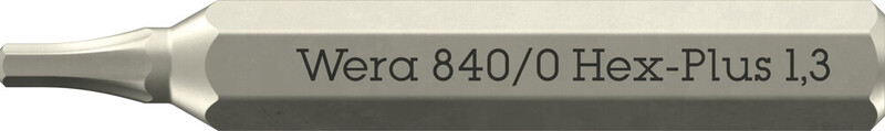 SKRUVNINGSSPETS WERA 840/0 MICRO BITS HEX 1,3