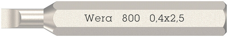 wera Ruuvauskärki wera 800/0 micro bits-kärki ura 2,5