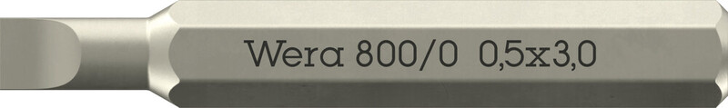 SKRUVNINGSSPETS WERA 800/0 MICRO BITS URA 3,0