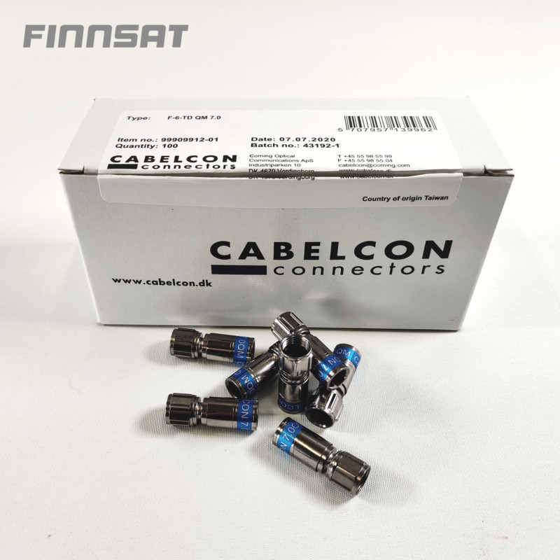 cabelcon Connector qmconnector rg6t t2127 tellu13