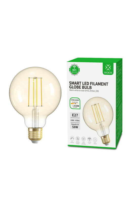 woox Incandescent lamp wifi filament globe e27
