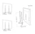erard Av-equipment table top mount for 20-60in tv