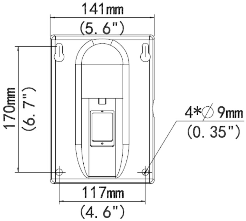 unv Kameratillbehör wallmount ptz