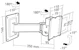 erard Wall bracket applik tilt/swivel 15-28in