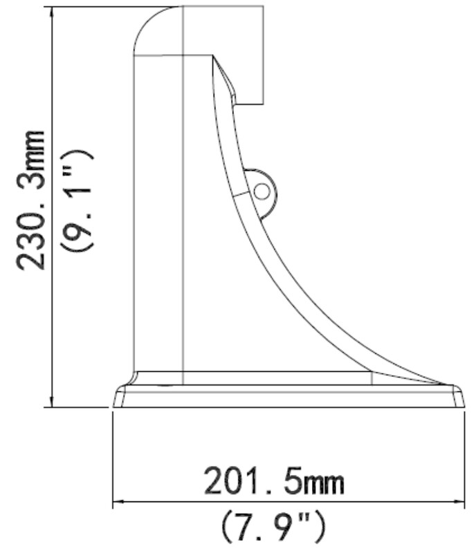 unv Kameratillbehör wallmount ptz