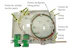 televes Terminerings box fiberbox 4 ut, 4xsc/apc 15m