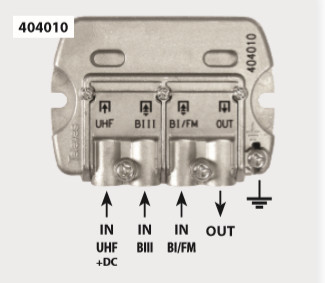 televes Mastosuodin vhfi-fm/vhfiii/uhf
