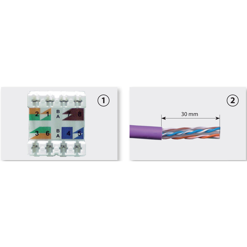 televes Connector cat6 rj45 utp cat6 female