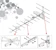finnsat Antenn vhfiii antenn 13-el. ch.5-12