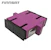 finnsat Adapter om4 sc/sc duplex magenta